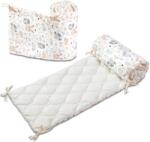 Kidizi Set 2 aparatori matlasate patut 120x60 cm Kidizi Forest Friends Deluxe, inaltime 35 cm (5949221106090)