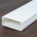 CanaLUX Kábelcsatorna, 40x16 mm, fehér színben - 2 m (CNL-F-40016)