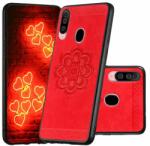 Lemontti Husa Samsung Galaxy A20s Lemontti Rose Mandala Pattern Red (SYA00707801A)