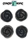  Cabochon din Agata de Forma Floare - 37-39 x 37-39 x 9-12 mm