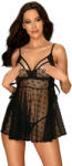 Obsessive Heartia Babydoll Black L/XL