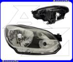 VW UP 2011.08-2016.05 /AA/ Fényszóró jobb (H4) krómdíszléccel, motorral TYC 20-14015-05-2