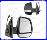 OPEL COMBO D 2011.09-2018.05 /X12/ Visszapillantó tükör jobb "TEHER-gk. " manuális, domború tükörlappal, fekete borítással, irányjelzővel 309-0123