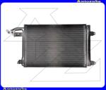 Seat TOLEDO 3 2004.10-2009.07 /5P/ Klímahűtő "1.6 / 1.8Tfsi / 1.9Tdi / 2.0TDI / 2.0Tfsi" (550x390x16) P1331K8C1