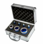  TLS-COBRA PRO 7 db-os 6-8-10-12-20-40-50 mm - lyukfúró készlet - alumínium koffer
