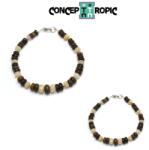  Bratara din Opal de Foc - Diametru 53 mm - Disc - Accesorii Argint 925 - GF - 1 Buc