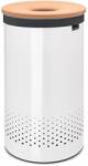 Brabantia Кош за пране Brabantia 60L, White, корков капак (90300241)
