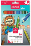 KOH-I-NOOR Creioane colorate KOH-I-NOOR Leu 3555, 36 buc/set