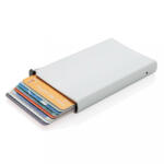 Everestus Portcard securizat RFID, maxim 6-10 carduri, Everestus, 20IAN094, Aluminiu, ABS, Argintiu, lupa de citit inclusa (EVE08-P820-042)