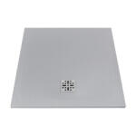 MARMY Dolomite 90x90 zuhanytálca Valentino Grey 80 7642 90 90 53 +ajándék szifon (80 7642 90 90 53)