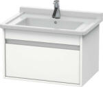 Duravit Ketho mosdó alá építhető bútor 80 cm matt fehér KT666401818 (KT666401818)