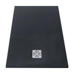 MARMY Dolomite 80x120 zuhanytálca Cavalli Black 80 7640 80 12 54 +ajándék szifon (80 7640 80 12 54)