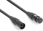PD CONNEX CX106 - XLR 3 pin / 5 pin Átalakító Kábel (XLR 3-Pin papa - XLR 5-Pin mama)