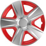 Cridem Capace roti auto Esprit SR 4buc - Argintiu/Rosu - 14'' ManiaMall Cars (VER1420SR)
