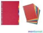 EXACOMPTA A4 10 részes karton színes elválasztólap (P2220-0145) - tintasziget