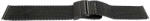  Bratara milaneza neagră cu deployant 20mm -59009