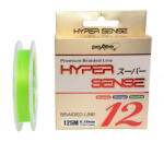 POKEE Fir textil Pokee Hyper Sense Super PE 12x, Lime Green, 125m