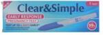 Clear & Simple Clear and Simple - Pregnancy Test Midstream Early Response