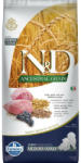 N&D Ancestral Puppy Medium Maxi lamb & blueberries with pumpkin 12 kg