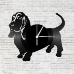  Bakelit falióra - Basset Hound
