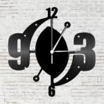  Bakelit falióra - Design számlapos