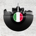  Bakelit falióra - Róma