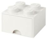 LEGO® Cutie de depozitare LEGO® 4 - cu sertar alb 250 x 250 x 180 mm (SL40051735)