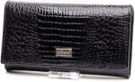KROKOMANDER fekete bőr pénztárca (J11-003 001)