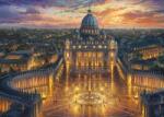 Schmidt Spiele - Puzzle Thomas Kinkade: Vatican - 1 000 piese Puzzle