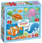 Dohány Puzzle pentru bebeluși Primul meu puzzle Dohány Ocean de 4-6-9-12 bucăți de la 24 luni (DH500010)