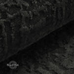  Velvetto 10 - sötétszürke, fényes nyomott mintás, magas kopásállóságú bársony bútorszövet