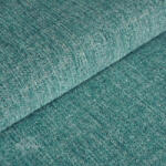  Tessero 11 - zöldeskék, zseníliás felületű, puha kellemes tapintású bútorszövet