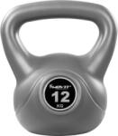 MOVIT Kettlebell 12 kg szürke/fekete (20040625) - kokiskashop
