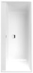 Villeroy & Boch Villeroy & Boch Collaro 1800 x 800 mm-es beépíthető egyenes kád Chrome Stone White - UBA180COR2DV-RW (UBA180COR2DV-RW)
