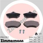 ZIMMERMANN set placute frana, frana disc ZIMMERMANN 21945.195. 1 (21945.195.1)