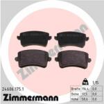 ZIMMERMANN set placute frana, frana disc ZIMMERMANN 24606.175. 1 (24606.175.1)
