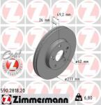 ZIMMERMANN Disc frana ZIMMERMANN 590.2818. 20 - automobilus