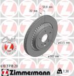 ZIMMERMANN Disc frana ZIMMERMANN COAT Z 610.3718. 20 (610.3718.20)