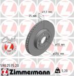 ZIMMERMANN Disc frana ZIMMERMANN COAT Z 590.2575. 20 (590.2575.20)