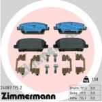ZIMMERMANN set placute frana, frana disc ZIMMERMANN 24087.175. 2 (24087.175.2)