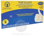 TOP Glove Latex vizsgálókesztyű púderes S 100db