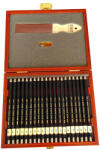 KO Set creioane mecanice 2 mm KOH-I-NOOR Toison D'Or 5900, 22 piese/cutie lemn