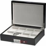 Rothenschild Cutie depozitare Rothenschild RS-2022-8BL 8.5 x 21.5 x 30.5 pentru 8 ceasuri Negru (RS-2022-8BL)