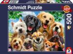 Schmidt Spiele Пъзел Schmidt от 500 части - Кучешко селфи (58390)