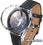  Okosóra lünetta védő rozsdamentes acél - EZÜST - SAMSUNG Galaxy Watch3 41mm (SM-R855F)
