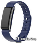 Okosóra szíj - KÉK - szilikon, 250 + 80mm hosszú, 15mm széles - HUAWEI Color Band A2