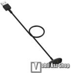  Okosóra USB töltő - FEKETE - mágneses, 30cm - Fitbit Inspire 2 / Ace 3