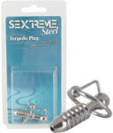 sextreme Torpedo - acél makkgyűrű húgycsőkúppal (2, 8cm)