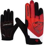Ziener - manusi ciclism pentru copii degete lungi Colja Gloves - negru rosu (218505-421)