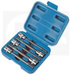 Laser Tools Dugókulcs - crowafej klt. 3/8", belső E-torx 5 db-os E4-E8 extra hosszú(LAS-6782)
